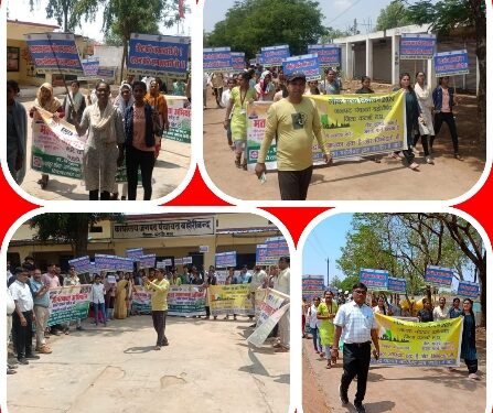 कलेक्टर एवं जिला निर्वाचन अधिकारी श्री अवि प्रसाद के मार्गदर्शन एवं निर्देशन में जिले के विभिन्न ग्राम पंचायतों में मतदाता जागरूकता कार्यक्रम आयोजित किये जा रहे हैं।