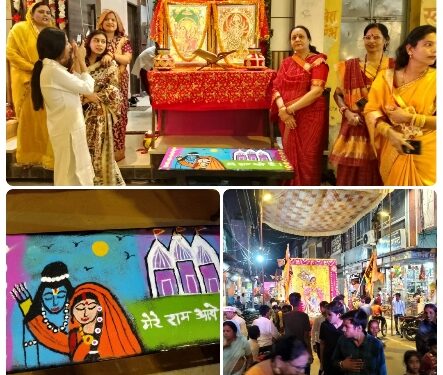 श्री हिन्दू उत्सव समिति ने प्रभु श्री राम जन्मोत्सव 7 वी भव्य शोभा यात्रा निकाली