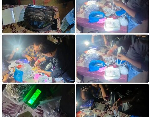 बिना वैध कागजात के परिवहन करते हुए पकड़ा गया कीमती करीब 1133150 रूपये का सोना चांदी
