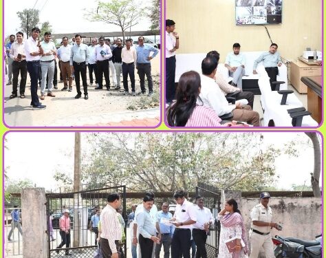 कलेक्टर एवं जिला निर्वाचन अधिकारी श्री शीलेन्द्र सिंह ने आज शासकीय पी.जी.कॉलेज छिन्दवाड़ा में बनाये गये मतदान सामग्री वितरण एवं मतदान सामग्री वापसी स्थल का निरीक्षण किया