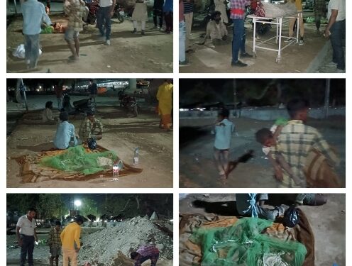 माँ के पानी पीते ही आया अटेक , माँ से बिच्छड़े दो मासूम, अपनी ड्यूटी खत्म का घर जा रहे दो आरक्षको की मदद से मासूमों को घर जाने का मिला सहारा