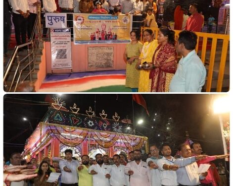 नवरात्रि मेले में कलेक्टर सुश्री ऋजु बाफना ने दिलवाई मतदाता जागरूकता की शपथ