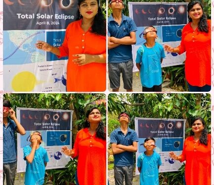पश्चिमी देशों में दिखने जा रहे पूर्णसूर्यग्रहण का‍ विज्ञान समझाया सारिका ने  पृथ्‍वी और सूर्य के बीच और एक सीध में पहुंचकर चंद्रमा लगायगा पूर्णसूर्यग्रहण – सारिका