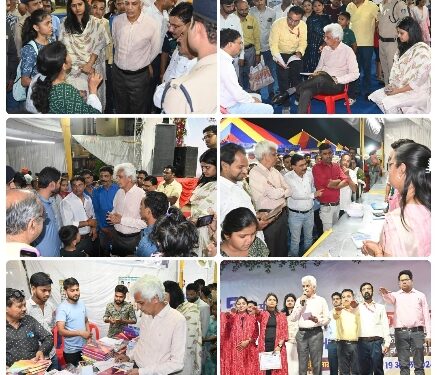 जो किताबें मेले में नहीं मिलेंगी वो किताबें स्कूल में भी नहीं चलेंगी : कलेक्टर दीपक सक्सेना
