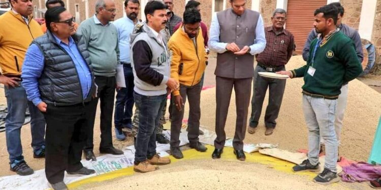 उपार्जन कार्य में तहसील बहोरीबंद अग्रणी, तहसील स्लीमनाबाद में शत-प्रतिशत परिवहन जिले में अब तक 1 लाख 15 हजार 84 मीट्रिक टन गेहूं उपार्जित  1 लाख 8 हजार 995 मीट्रिक टन गेहूं का किया जा चुका परिवहन