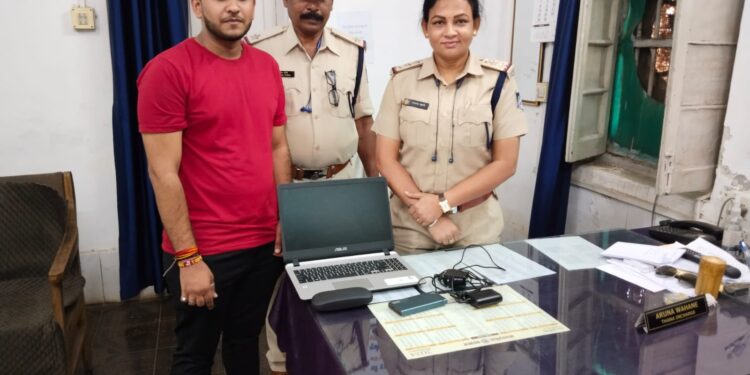 उत्कल एक्सप्रेस में गुमा हुआ सामान जीआरपी कटनी ने किया सुपर्द