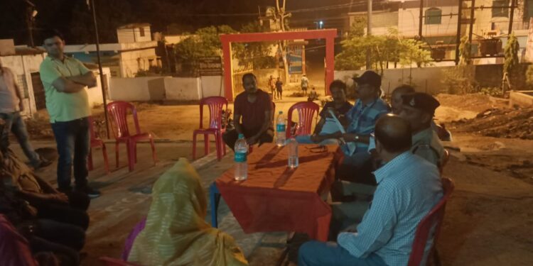 पुलिस अधीक्षक अभिजीत रंजन के निर्देश पर रंगनाथ थानाप्रभारी द्वारा जनसंवाद