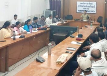 *ग्रीष्मकालीन खेल प्रशिक्षण शिविर की तैयारियों की समीक्षा की पुलिस अधीक्षक चौकसे ने* हरदा