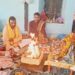 कायस्थ समाज ने गंगा सप्तमी पर हर्षोल्लास से भगवान चित्रगुप्त जयंती मनाई
