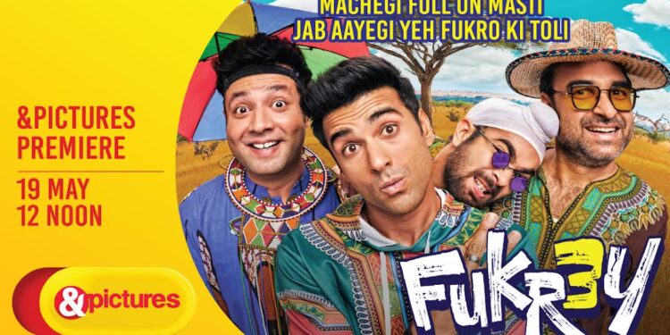 एंड पिक्चर्स पर ‘फुकरे 3’ के प्रीमियर के साथ हंसी के मजेदार सफर पर चलने के लिए हो जाइए तैयार!
