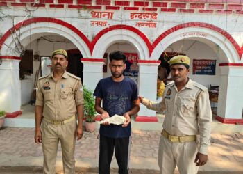 *थाना इन्दरगढ़ पुलिस द्वारा एक अभियुक्त को अवैध तमंचा के साथ किया गया गिरफ्तार*