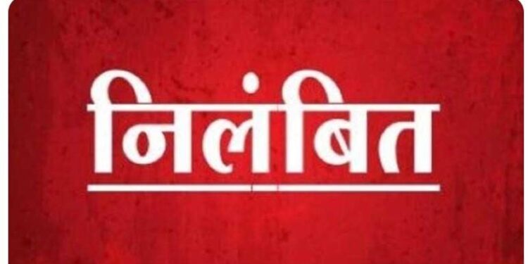 जनपद पंचायत शाजापुर प्रभारी सहायक यंत्री अनुराग सोलंकी निलंबित…!