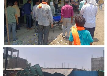 आखिरकार नगर प्रशासन जगा…!  नगर परिषद पानखेड़ी ने तिलमिलाती धूप में अतिक्रमण मुहिम चलाई…!
