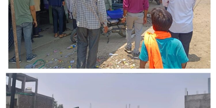 आखिरकार नगर प्रशासन जगा…!  नगर परिषद पानखेड़ी ने तिलमिलाती धूप में अतिक्रमण मुहिम चलाई…!
