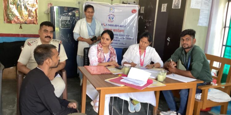 केन्द्रीय जेल नर्मदापुरम में निरुद्ध बंदियों का मानसिक स्वास्थ्य परीक्षण जिला चिकित्सालय के चिकित्सको द्वारा शिविर लगाकर किया गया…