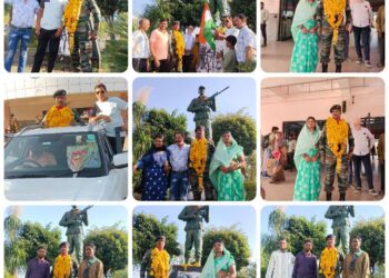 *छिंदवाड़ा निवासी फौज के हवलदार सीताराम उईके हुए सेवानिवृत*