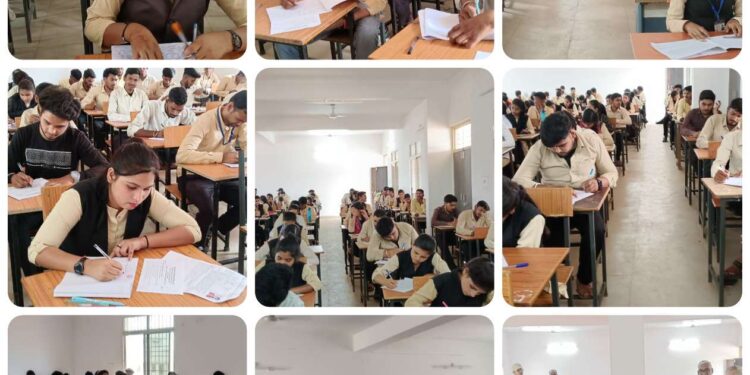 जैविक खेती की प्रायोगिक परीक्षा संपन्न।