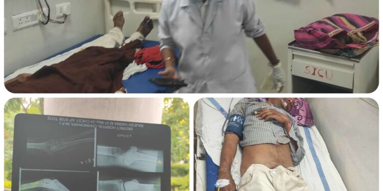 *एक्सीडेंट से घायल जिला चिकित्सालय छिंदवाड़ा आईसीयू वार्ड में भर्ती राजेश वर्मा को अभी तक नहीं आया होश*