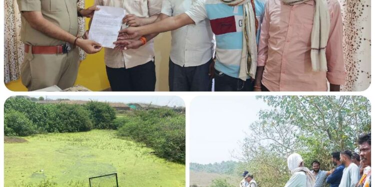 मगरमच्छ पकड़ने तालाब में लगाया पिंजरा,डाला चारा दिन में नहीं हुई हलचल,रात में भी टीम करती रही रेस्क्यू ऑपरेशन,उमरियापान के जमुनहा तालाब में मगरमच्छ होने की शिकायत के बाद वन विभाग ने बुलाया रेस्क्यू टीम