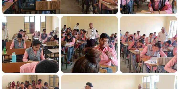 विजयराघवगढ़ कॉलेज में जैविक खेती की प्रायोगिक परीक्षाएं संपन्न।