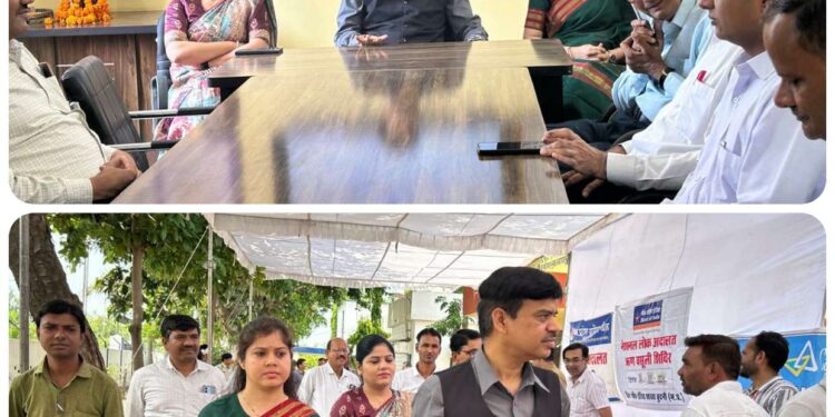 नेशनल लोक अदालत बुधनी में कुल 157 प्रकरणों का निराकरण एवं कुल 71,21,169/- रूपये का अवार्ड हुए पारित,जिला एवं अपर सत्र न्यायाधीश डॉ वैभव विकास शर्मा सहित न्यायिक मजिस्ट्रेट गण व अभिभाषकगण बुधनी की मौजूदगी में हुआ आयोजन…..