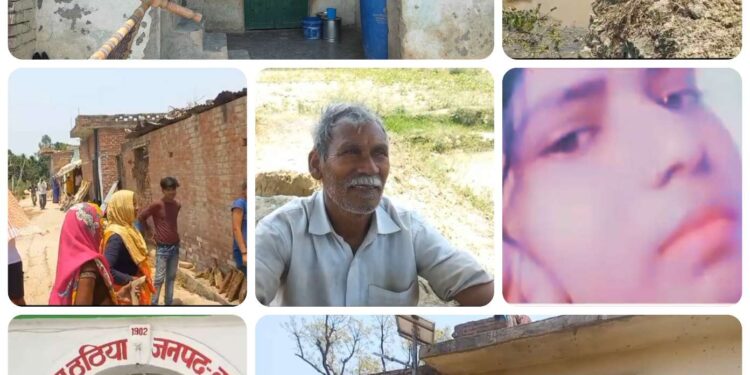 शादी के डेढ़ माह बाद ही पत्नी का शव तालाब में दफनाया