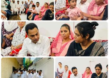 *शहीद विक्की पहाड़े को श्रद्धांजलि देने पहुंचे सांसद नकुलनाथ*  *परिवारजनों से की मुलाकात, ढांढस बंधायातीन दिवसीय प्रवास पर छिंदवाड़ा पहुंचे नकुलनाथ*