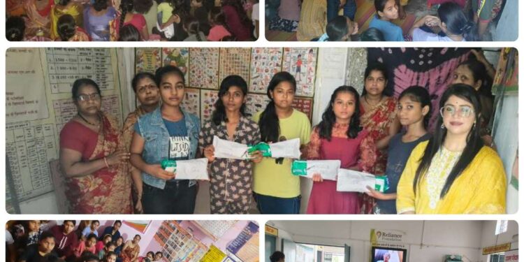 महिला एवं बाल विकास विभाग द्वारा नर्मदापुरम के विभिन्‍न वार्डो में मनाया गया अंतर्राष्ट्रीय माहवारी स्वच्छता दिवस…