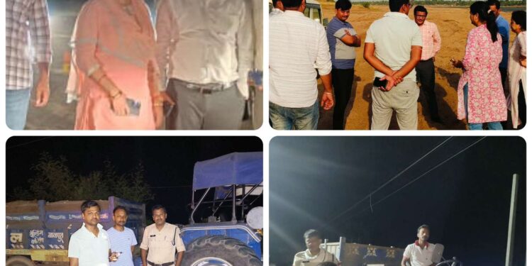 जिले में खनिज का अवैध उत्‍खनन,परिवहन,भंडारण के विरूद्ध सतत कार्यवाही जारी,दो दिनो में 6 डम्‍पर,4 ट्रेक्‍टर ट्राली जप्‍त कर पुलिस अभिरक्षा में रखे गये,कारवाई से माफिया में मचा हड़कंप