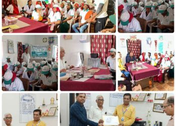 डेयरी एवं केंचुआ खाद निर्माण प्रशिक्षण की परीक्षा संपन्न