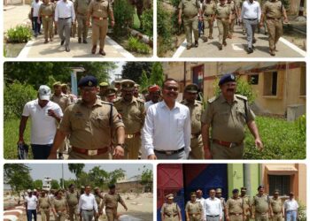 *जिलाधिकारी कन्नौज, शुभ्रांत शुक्ल तथा पुलिस अधीक्षक कन्नौज,अमित कुमार आंनद द्वारा जिला कारागार कन्नौज का किया गया आकस्मिक निरीक्षण ।*