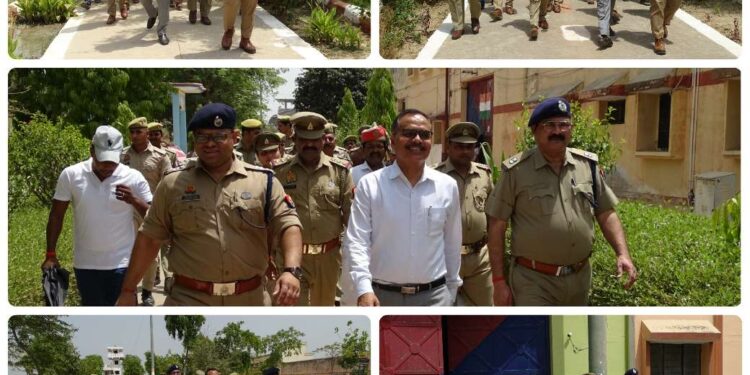 *जिलाधिकारी कन्नौज, शुभ्रांत शुक्ल तथा पुलिस अधीक्षक कन्नौज,अमित कुमार आंनद द्वारा जिला कारागार कन्नौज का किया गया आकस्मिक निरीक्षण ।*