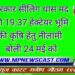 सरकार सीलिंग धास मद की 19.37 हेक्टेयर भूमि की कृषि हेतु नीलामी बोली 24 मई को