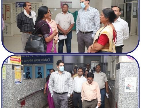 VIDEO *कलेक्टर ने जिला चिकित्सालय के बर्थ वेटिंग रूम का किया औचक निरीक्षण* *हाईरिस्क गर्भवती महिलाओं के ईलाज में न हो कमी*  *कलेक्टर श्री प्रसाद ने निरीक्षण के बाद चिकित्सकों को दिए सख्त निर्देश*