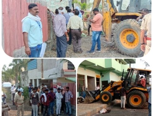 जबलपुर नगर निगम अतिक्रमण कार्रवाई