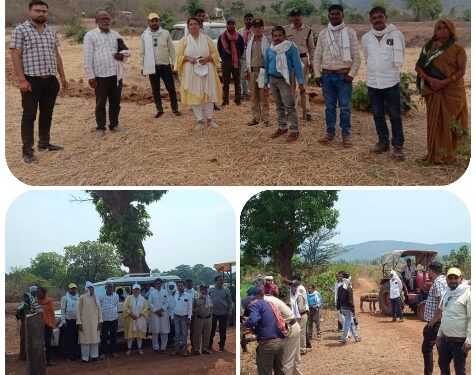 कलेक्टर दीपक सक्सेना के मार्गदर्शन में  55 एकड़ भूमि जिसका शासकीय मूल्य 1.40 करोड़ है अतिक्रमण मुक्त