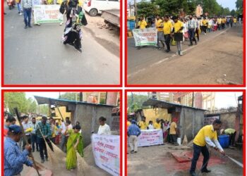*विशेष स्वच्छता एवं जन जागरूकता अभियान के तहत*  *घमापुर क्षेत्र में स्वच्छता श्रमदान कर स्वच्छता का संदेश दिया गया : स्वच्छता रैली भी निकाली गई* *सभी जुड़े स्वच्छता अभियान से – निगमायुक्त प्रीति यादव*