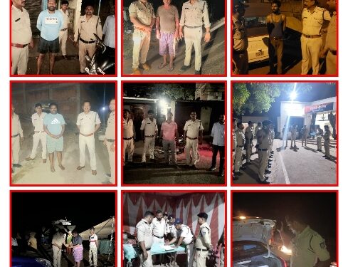 *कटनी पुलिस द्वारा प्रभावी कांबिंग गस्त में सख्त एक्शन कार्यवाही*