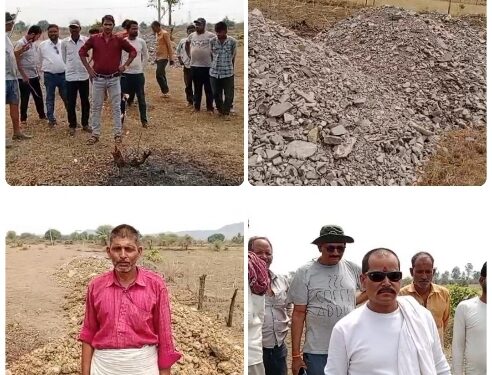 सरपंच के सहयोग से सहायक सचिव कर रहे बेजा कब्जा, हरे भरे पेड़ों को आग लगा कर किया नष्ट ग्रमीणों का आरोप उनकी जुबानी सुनिऐ