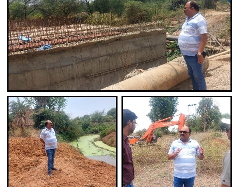 *नगर निगम आयुक्त ने किया माई नदी पुनर्जीवन कार्य ,ई लाइब्रेरी, माधवनगर फायर स्टेशन, दुगाडी नाला पुल निर्माण कार्य का आकस्मिक निरीक्षण,दिए आवश्यक निर्देश*