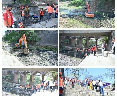 *माई नदी को पुनर्जीवित करने शुरू हुई आज से पहल*