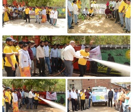 *जी.व्ही.पी. पॉइंट को भी बनाया जा रहा है सुन्दर एवं आकर्षक : स्थल पर पौधारोपण के साथ-साथ नुक्कड़ नाटक के माध्यम से भी लोगों को स्वच्छता के प्रति किया जा रहा है जागरूक – प्रीति यादव*