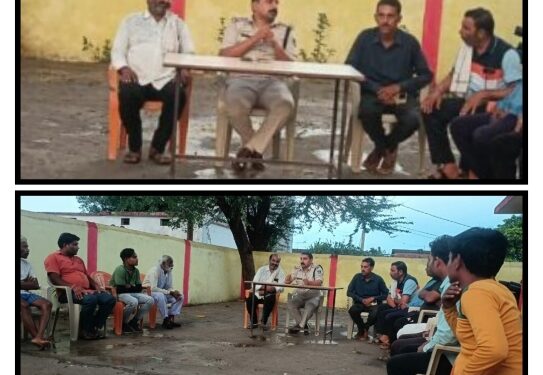 थाना प्रभारी ने लगाया जनता दरबार