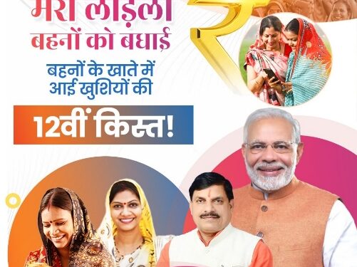 लाड़ली बहनों आप सभी को बधाई! आपके खाते में “लाड़ली बहना योजना” की राशि ट्रांसफर कर दी गयी