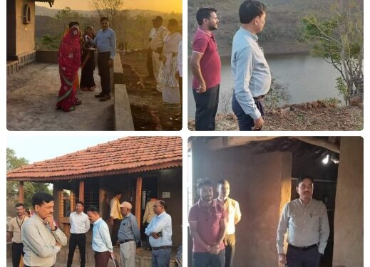 कलेक्टर श्री सिंह ने किया होम स्टे का निरीक्षण