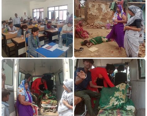 *प्रशासन की सक्रियता, सतर्कता और तत्परता से हुआ सुरक्षित प्रसव*  *जिला अस्पताल में भर्ती रही हाईरिस्क गर्भवती खुशबू यहां से बिना बताए ही चलीं गईं थीं घर*  *घर जाने के दूसरे दिन से ही नासाज़ हुईं खुशबू की तबियत, रविवार को अचेत अवस्था में स्लीमनाबाद सीएचसी लेकर पहुंचे परिजन*