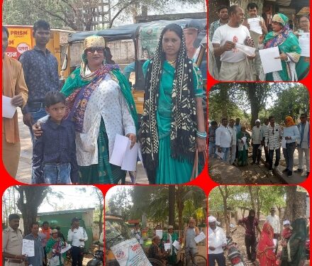 ,*समाजसेवी व अधिवक्ता रेखा अंजू तिवारी द्वारा सघन जनसंपर्क नेशनल लोक अदालत संबंधित पंपलेट वितरित कर आमजनो को जागरूकता प्रचार प्रसार* ..