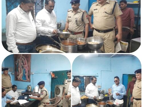 रेलवे स्टेशन पर मिलावटी और अमानक खाद्य सामग्री के विक्रय की शिकायत पर आज भी जारी रही आरपीएफ और खाद्य सुरक्षा प्रशासन की कार्यवाही.