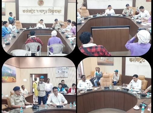 मतगणना के संबंध में कलेक्टर ने की पत्रकारों से चर्चा  मीडिया रूम में की जायेगी सभी आवश्यक व्यवस्थाएं-कलेक्टर एवं जिला निर्वाचन अधिकारी श्री सिंह  पत्रकारों के लिए रहेगी अलग पार्किंग की सुविधा