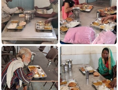 5 रुपए प्रति थाली अनुसार गुणवत्ता पूर्ण भोजन